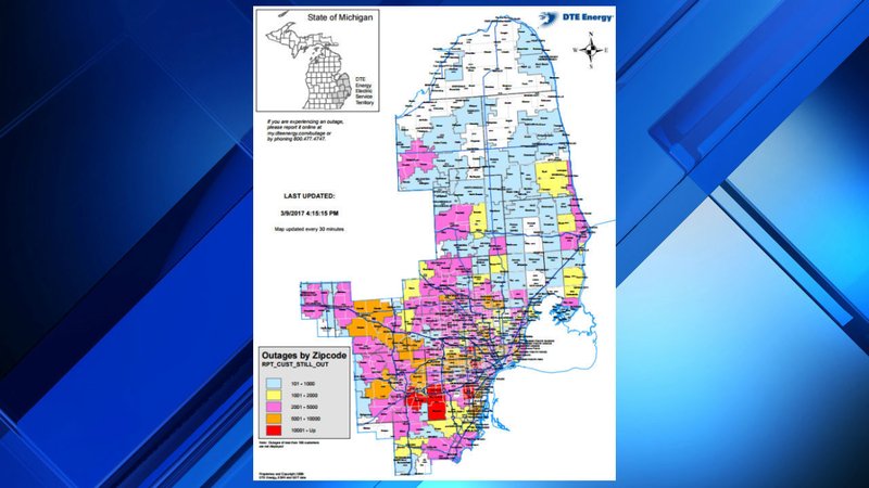 Are Power Outages Increasing In Zip Code 48201?