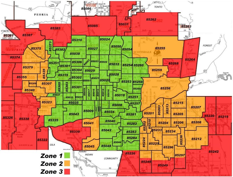 Who To Call For Utility Outages In Zip Code 85001?
