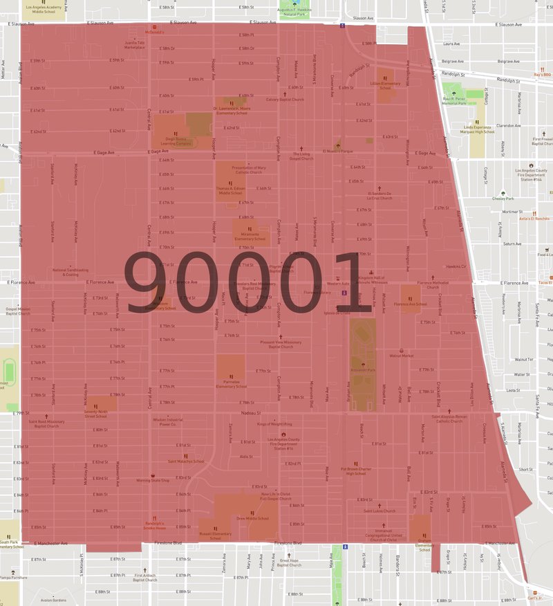 Who To Call For Utility Outages In Zip Code 90001?