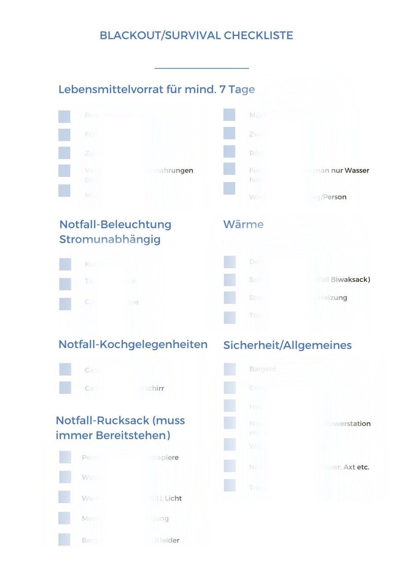 Zip Code 33101 Blackout Survival Checklist