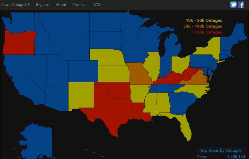 Are Power Outages Increasing In Zip Code 20003?
