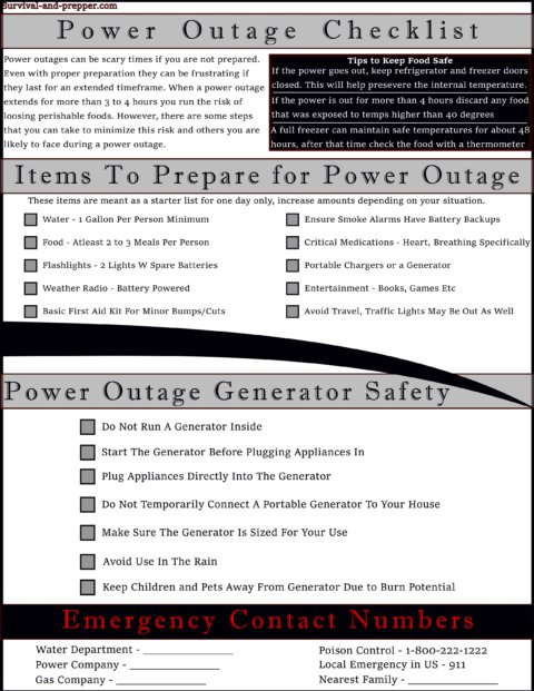 How To Prepare For Power Outages In Zip Code 46202